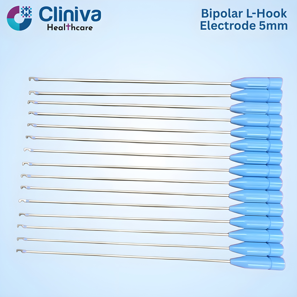 Laparoscopic Bipolar L-Hook Electrode 5mmx330mm
