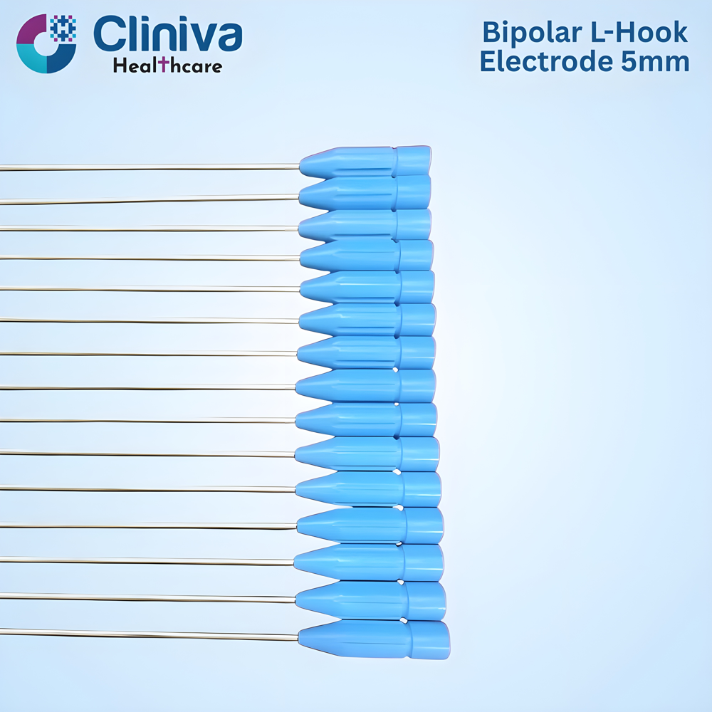 Laparoscopic Bipolar L-Hook Electrode 5mmx330mm