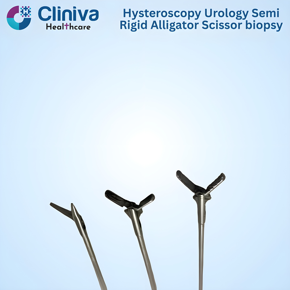 Laparoscopic Hysteroscopy Urology Semi Rigid Alligator Scissor biopsy 5fr 40cm
