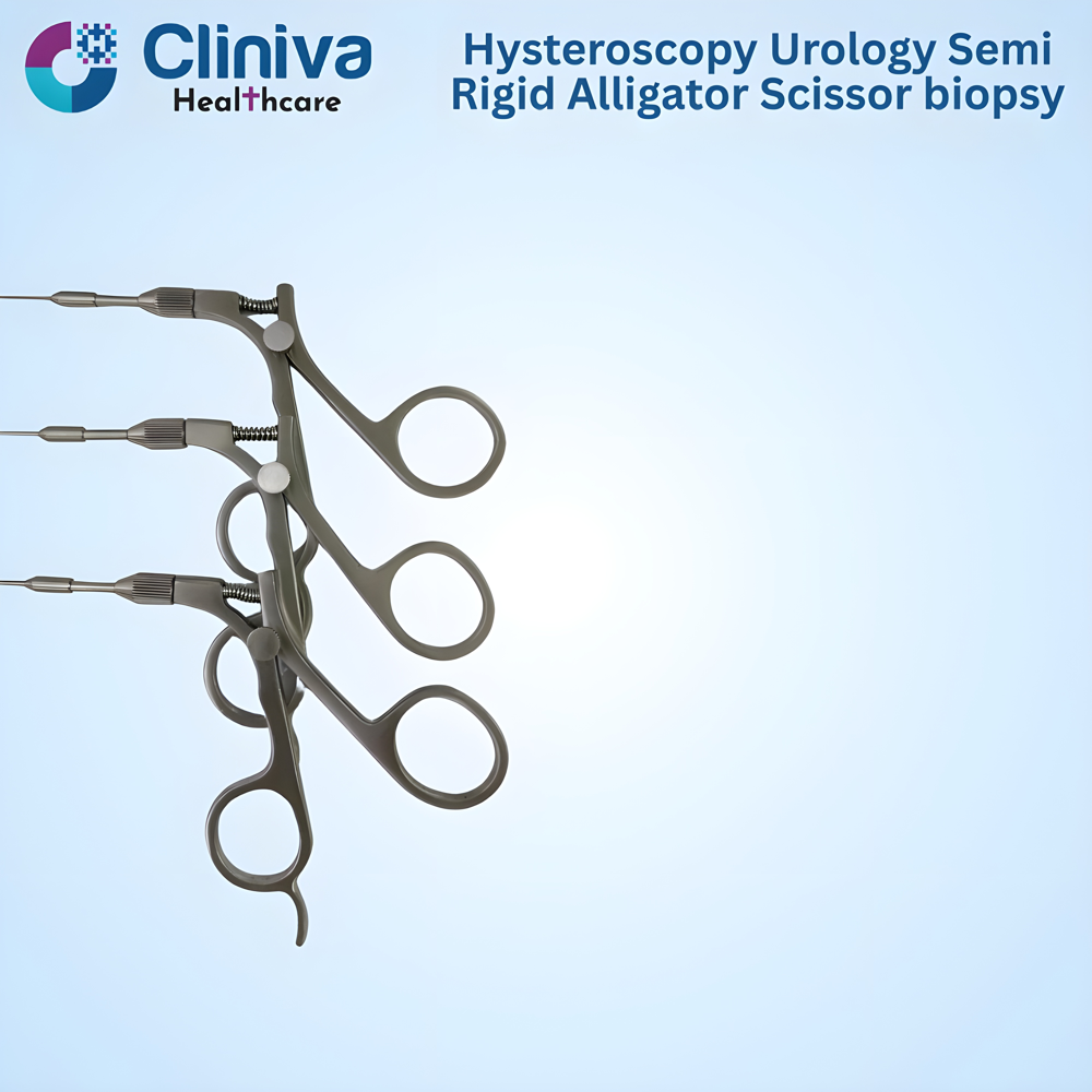 Laparoscopic Hysteroscopy Urology Semi Rigid Alligator Scissor biopsy 5fr 40cm