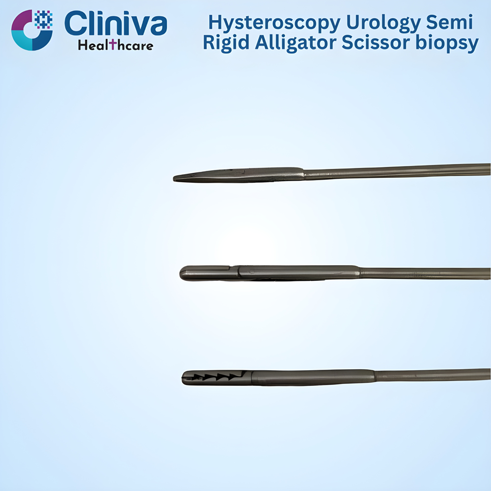 Laparoscopic Hysteroscopy Urology Semi Rigid Alligator Scissor biopsy 5fr 40cm