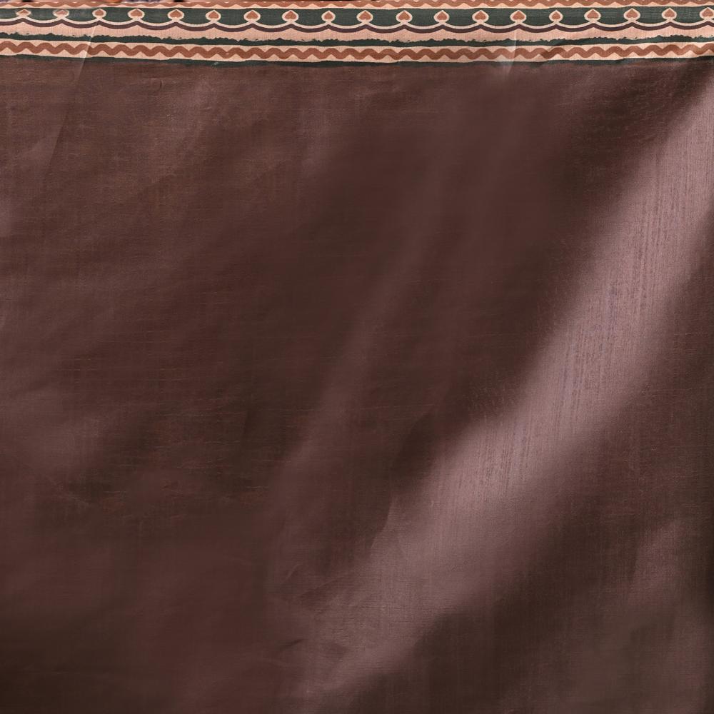 Striped Tussar Silk Saree