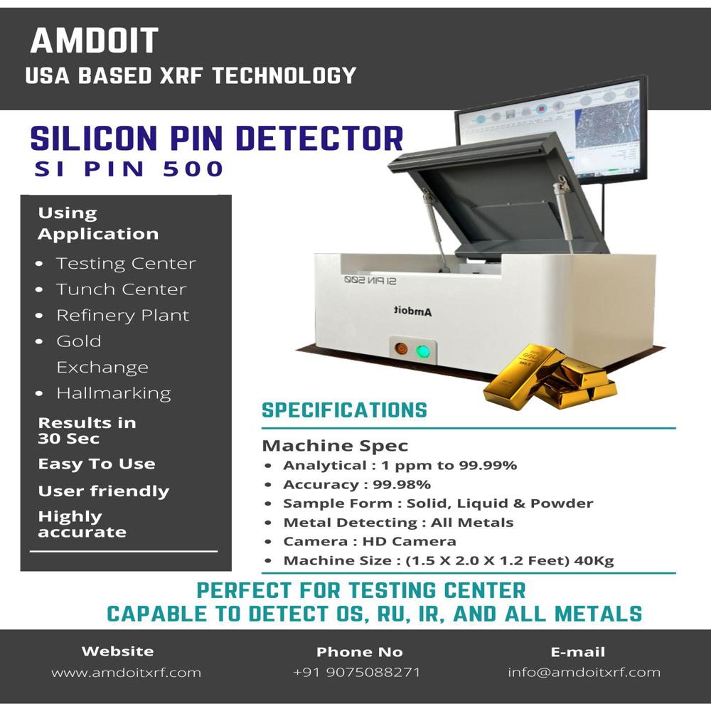 Gold Testing Machine(amdoit Sipin) - Machine Weight: 25  Kilograms (Kg)