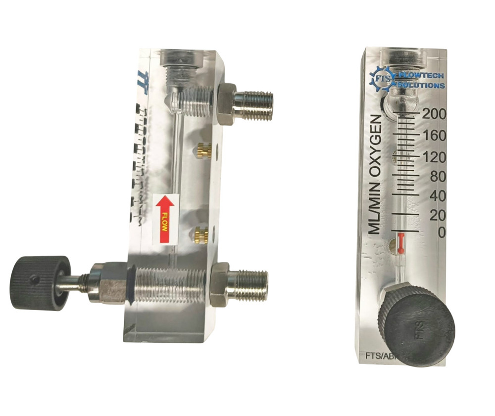 Acrylic Body Low Flow Rotameter
