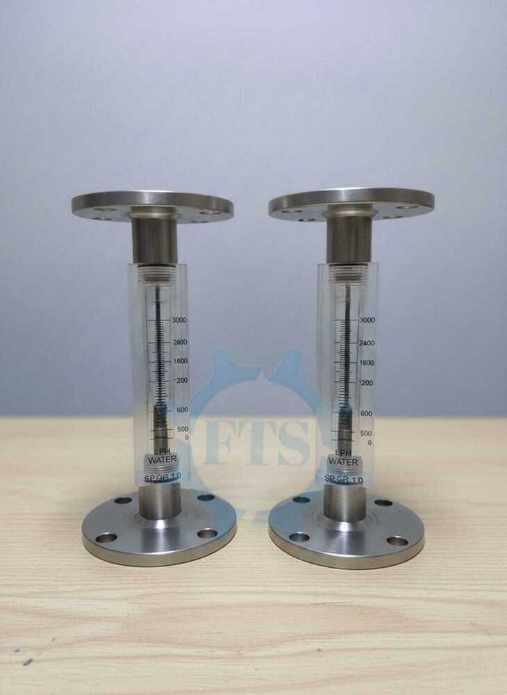 Acrylic Body Flange Type Rotameter