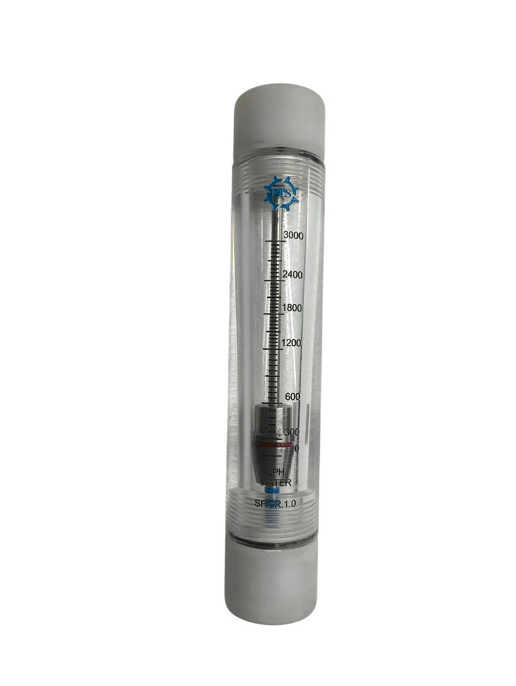 Round Acrylic Body PP Connection Rotameter