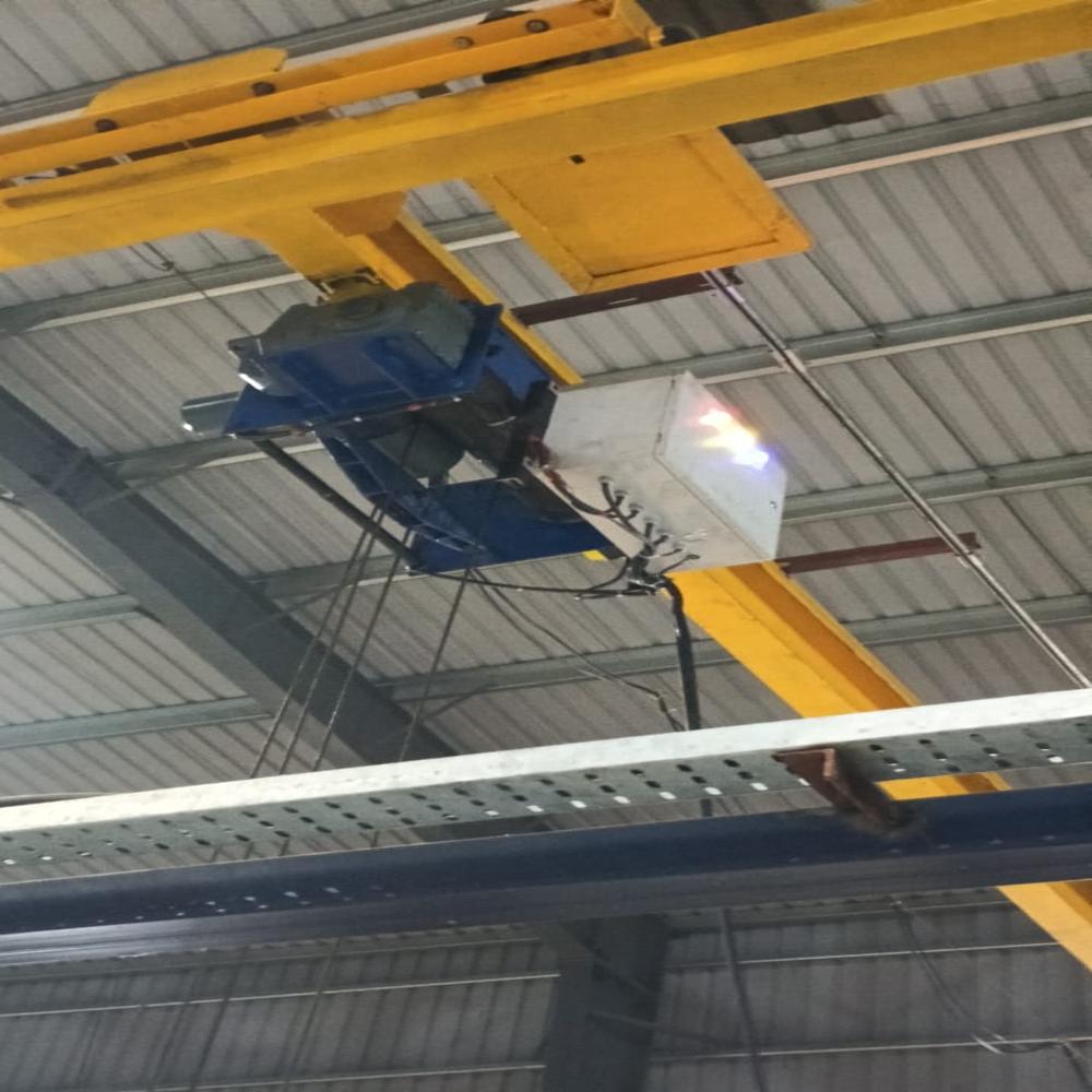 Electric Hoist - Color: Blue & White