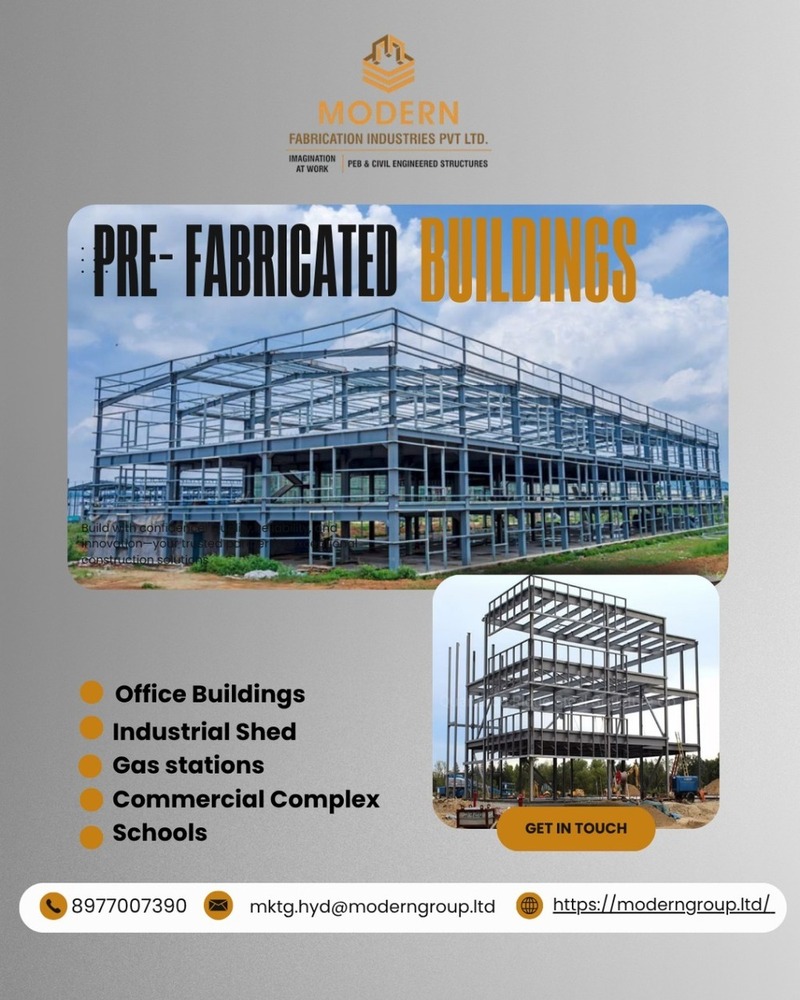 Prefabricated Food processing units