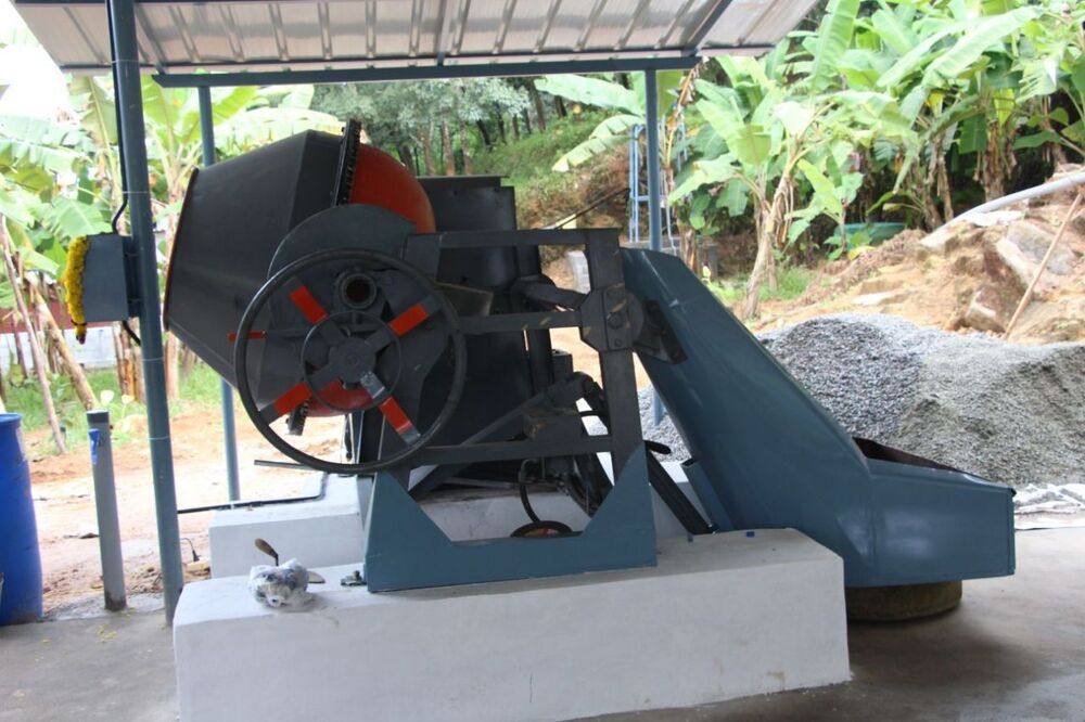 Engine Type Concrete Mixer Machine