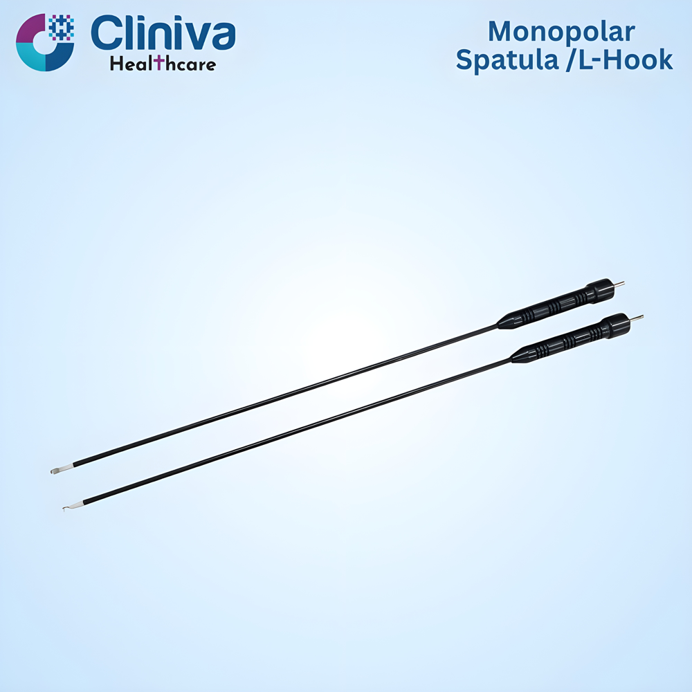 Laparoscopic Monopolar Spatula /L-Hook 5mmx330mm