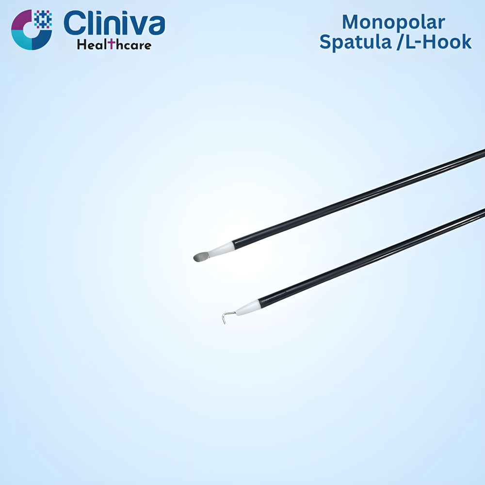 Laparoscopic Monopolar Spatula /L-Hook 5mmx330mm
