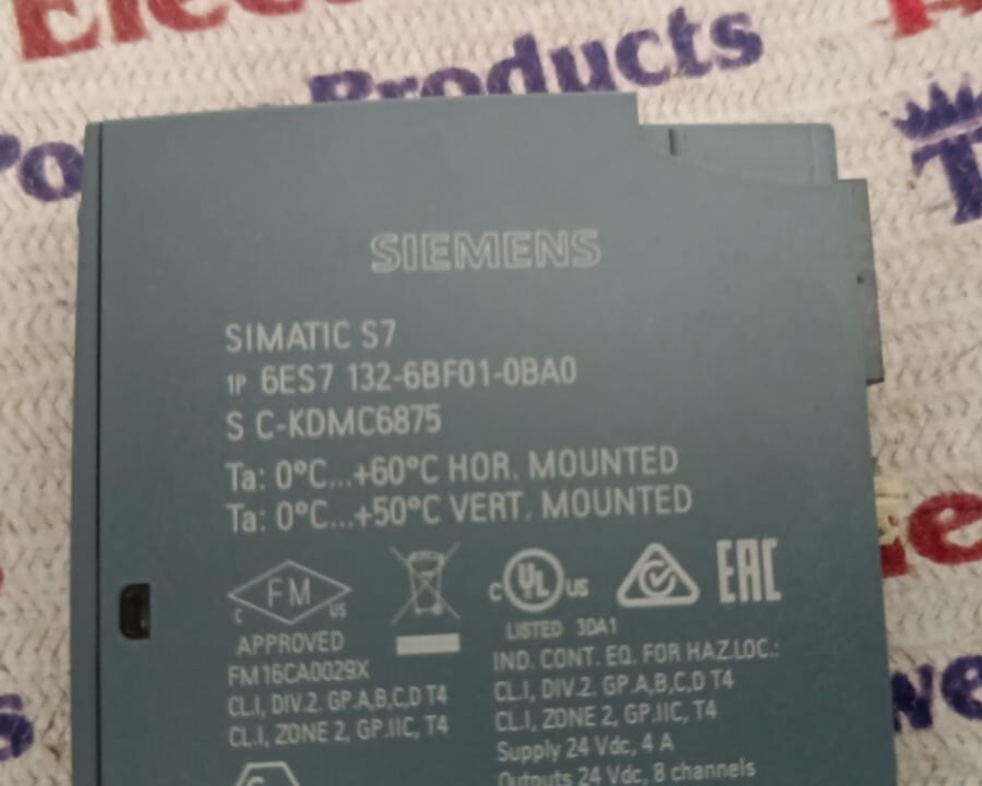 SIEMENS 6ES7 132-6BF01-0BA0 PLC