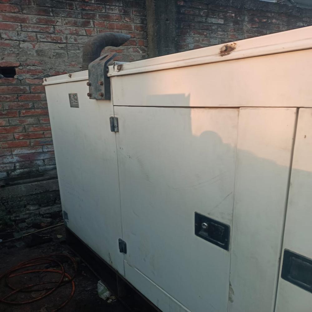 20 Kva Single Phase Cooper Diesel Generator - Color: White