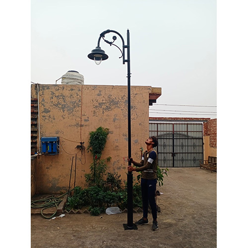 Single Arm Decorative Lighting Poles