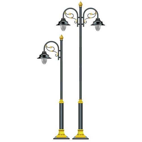 Decorative Aluminium Decorative Lighting Poles