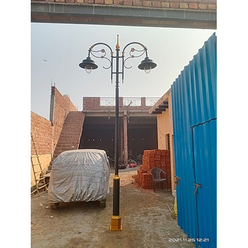 Decorative Double Arm Lighting Poles