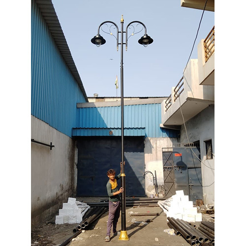 Decorative Double Arm Lighting Poles