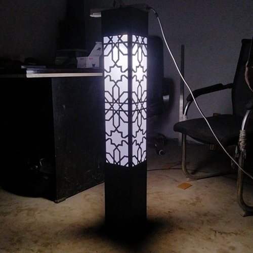 Square Bollard Light