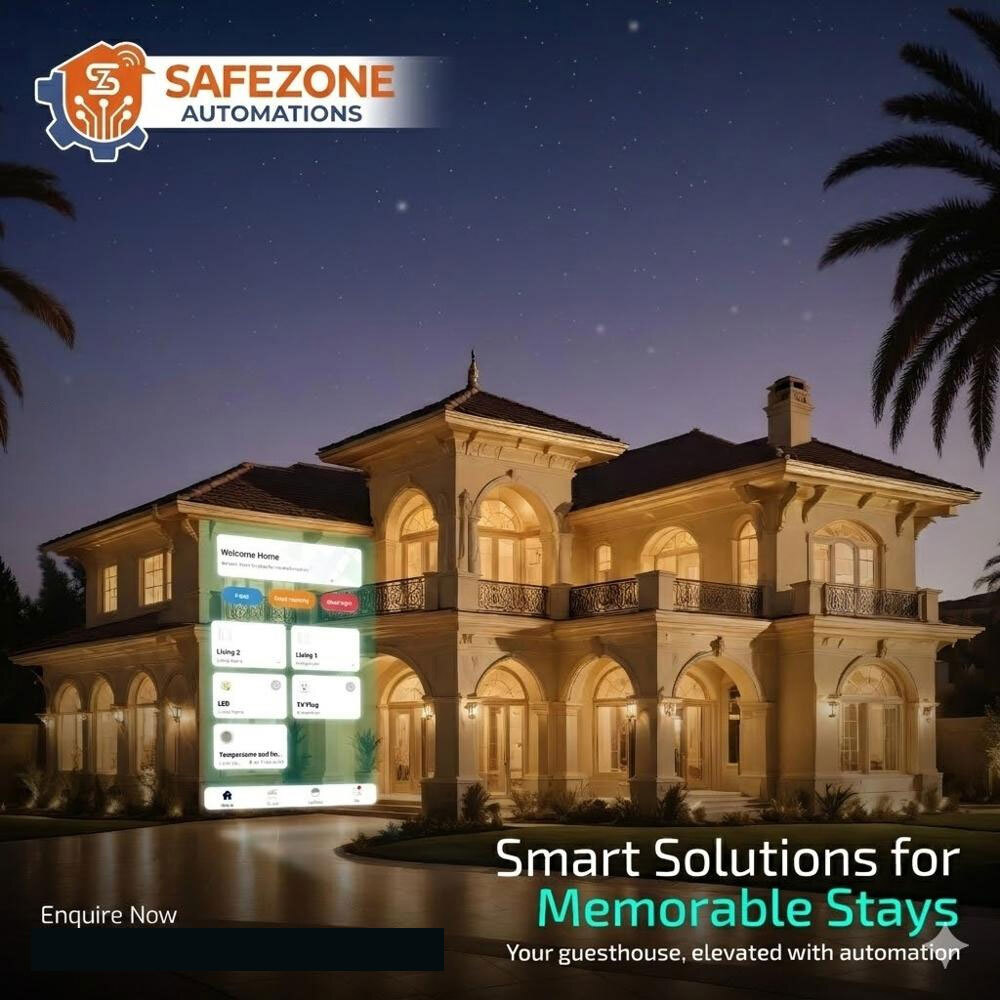 Smart Home Automation System - Battery Life: Upto 48 Hours (On Backup Battery)