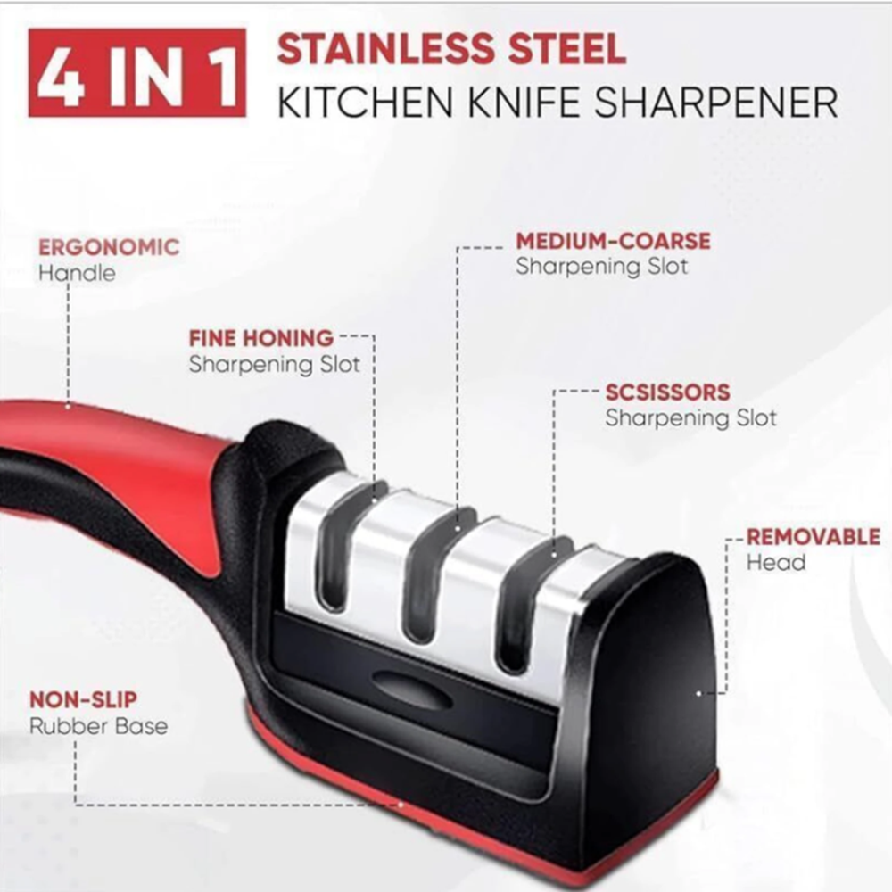 Knife Sharpener - Capacity: 0.2 Kg