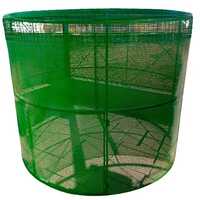 Mesh Composters - Powder Coated Steel Frame, 3ft X 3ft, Green, Galvanized Iron Mesh, High Airflow Design