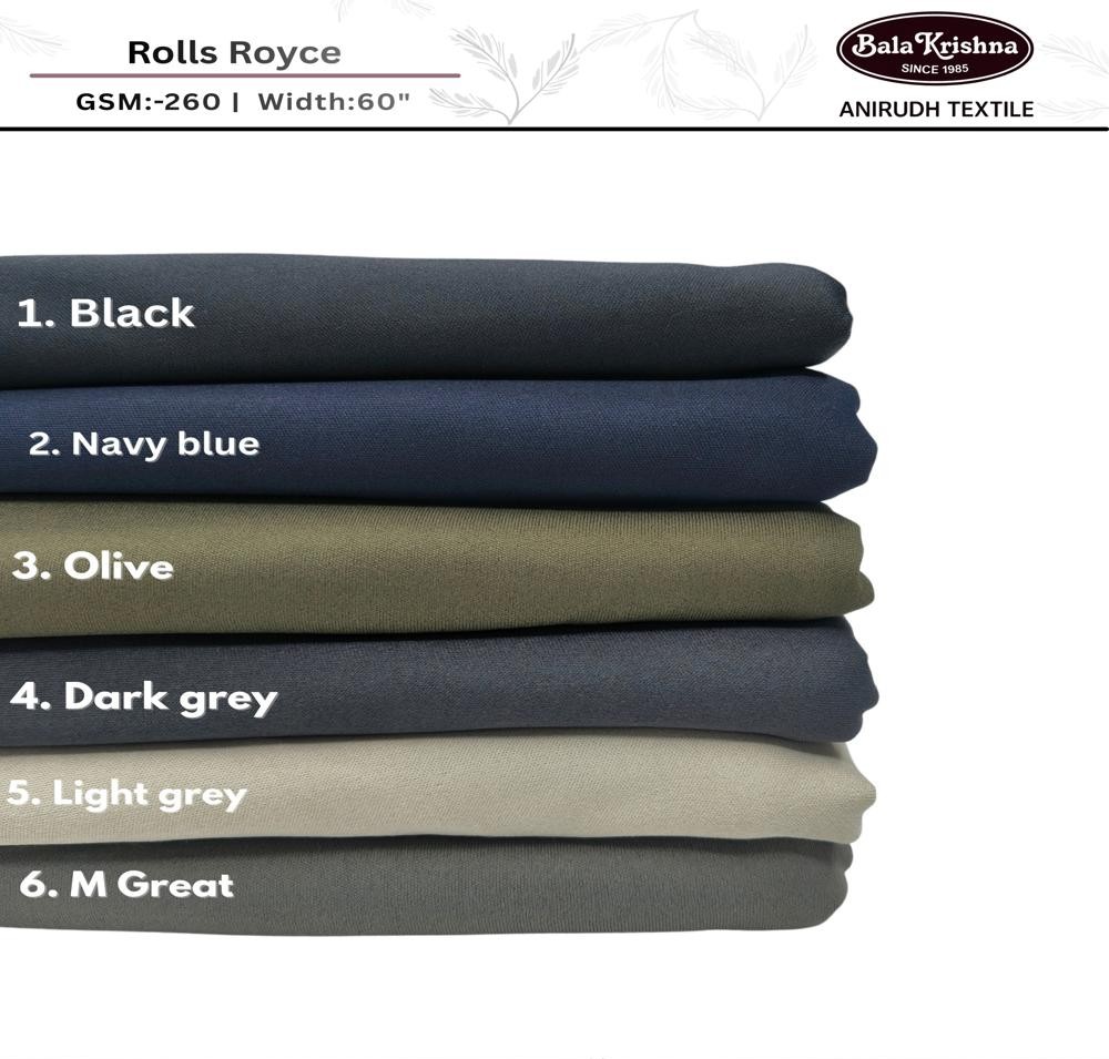 ROLLS ROYCE POLYESTER LYCRA 
