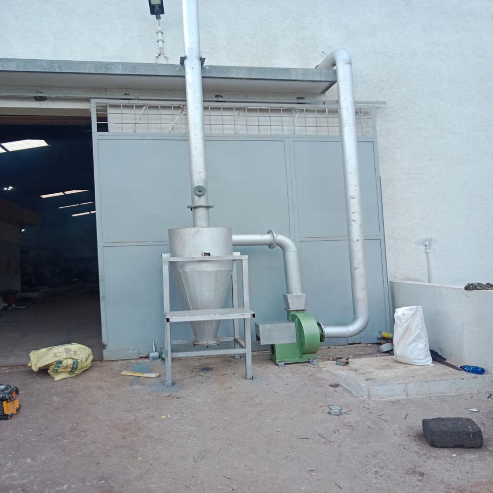 Mild Steel Cyclone Separator - Capacity: As Per Design M3/hr