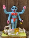 Mahakali Marble Murti - Color: Multi Colour