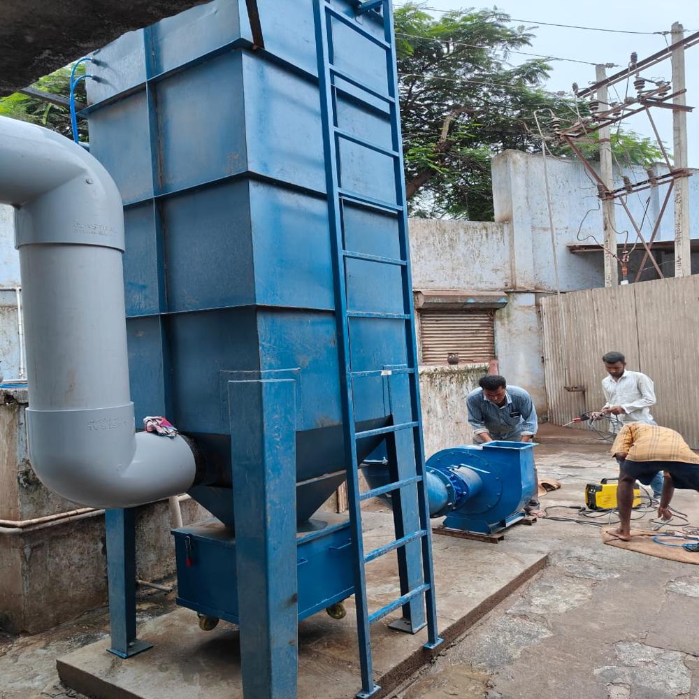 Reverse Air Bag House