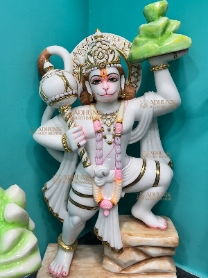 Hanuman marble murti Statue