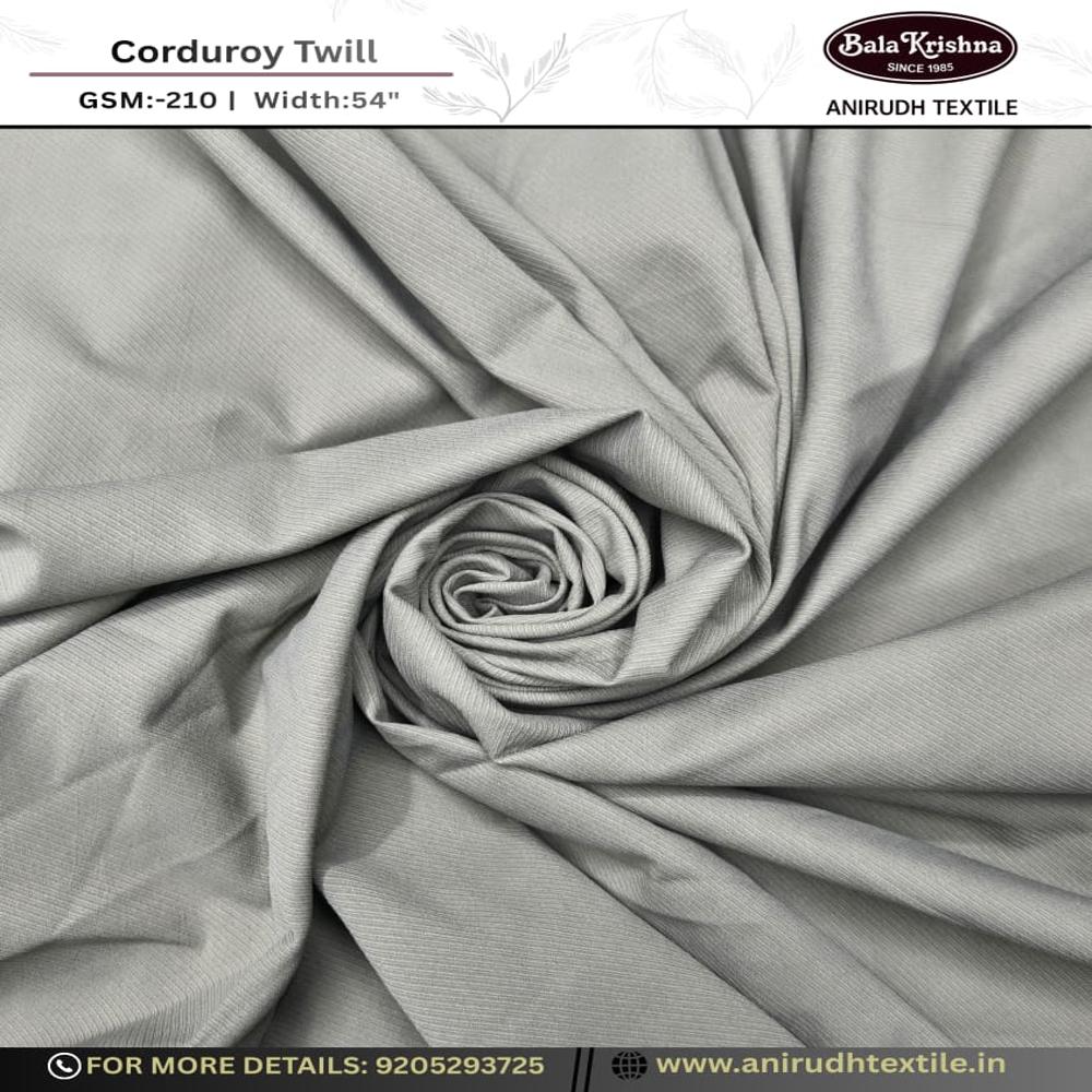 Corduroy twill