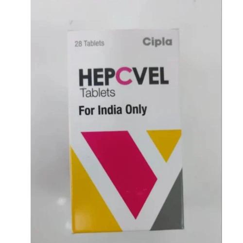 500mg Hepcvel Sofosbuvir Velpatasvir Tablets
