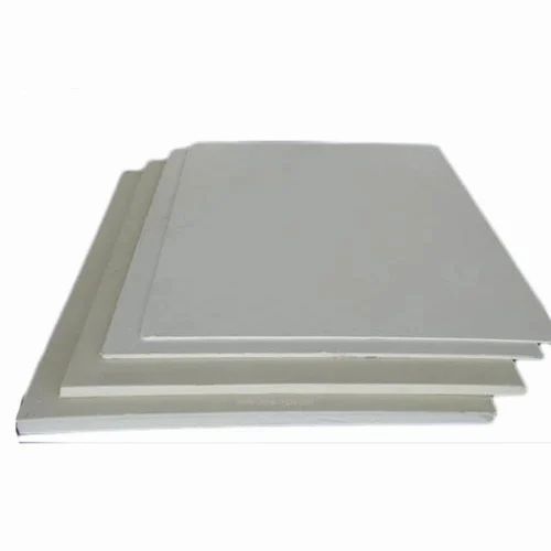 Ceramic Fibre Board - 1x0.5 Mtr, 25-50 Mm Thickness, White Color, High Durability And Low Maintenance For Industrial Use