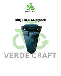 Ridge Rear Mudguard - Color: Black