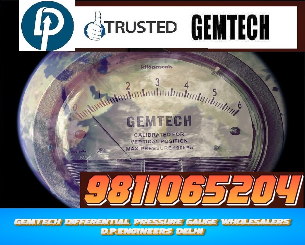 GEMTECH DIFFERENTIAL PRESSURE GAUGE NR Hansa Industrial Park Dera Bassi Punjab