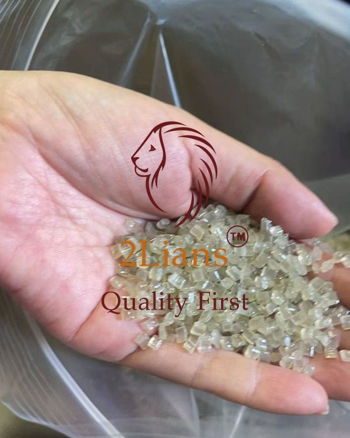 Pet Recycled Pellets Grade B Yellowish Color