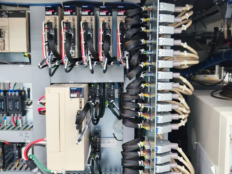 Motor Control Panel - Base Material: Mild Steel