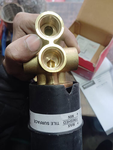 Single Lever High Flow Diverter