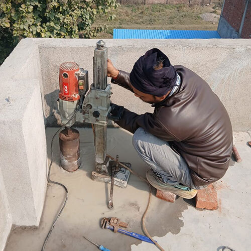 Semi-Automatic Dck Core Drill Machine