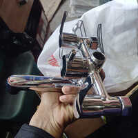 Stainless Steel Three Handle S S Wall Mixture