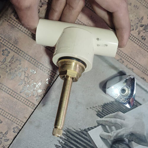 CPVC Brass Concealed Spindle Valve
