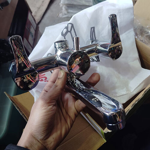 Classic Double Handle Crown Series Wall Mixer