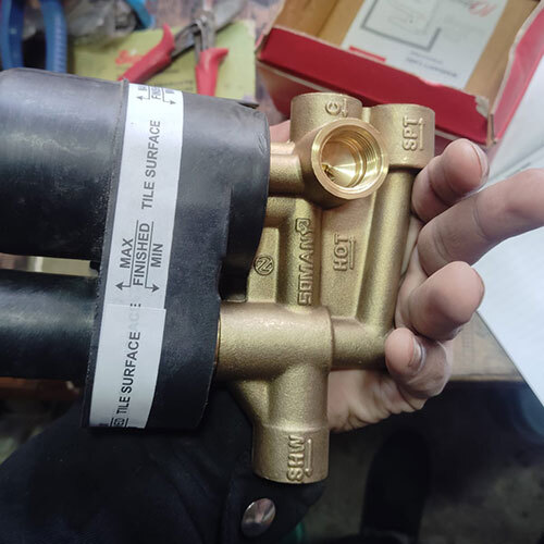 Brass Base Jaquar Single Lever Diverter