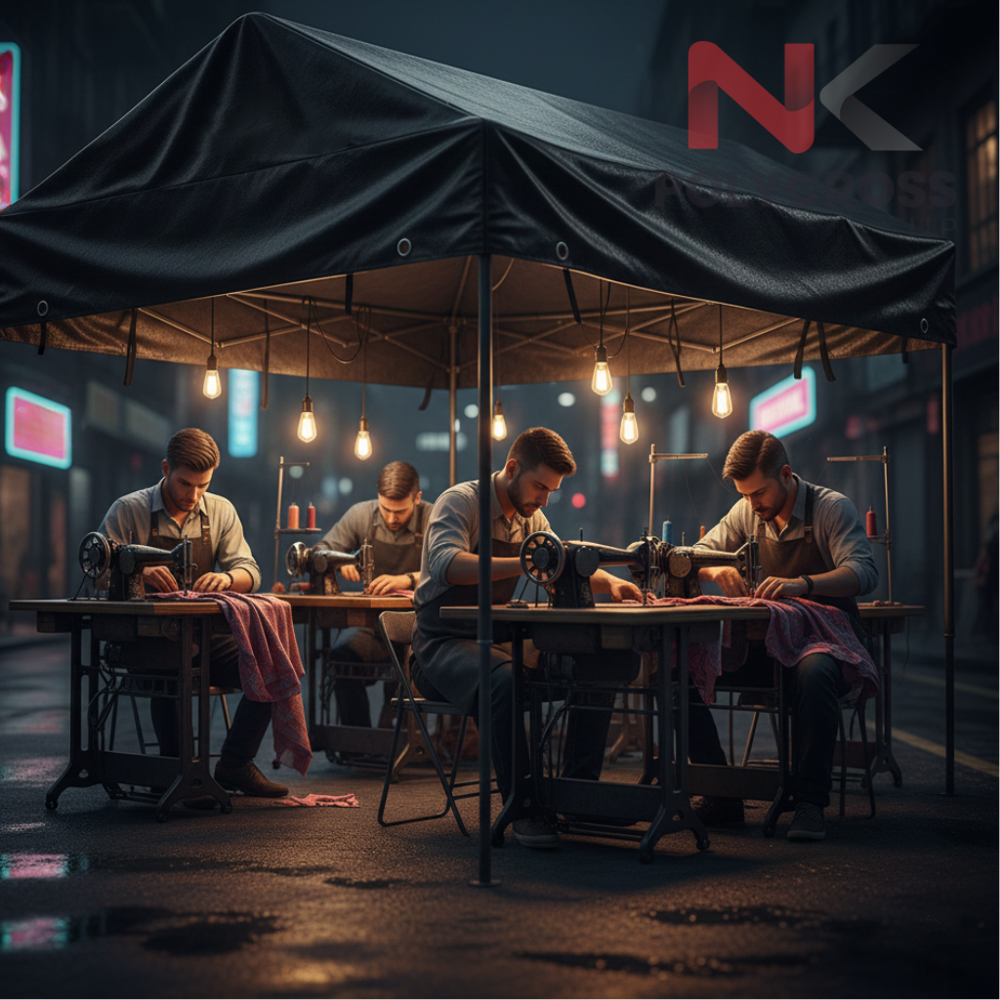 Barber Shop Outdoor Shade