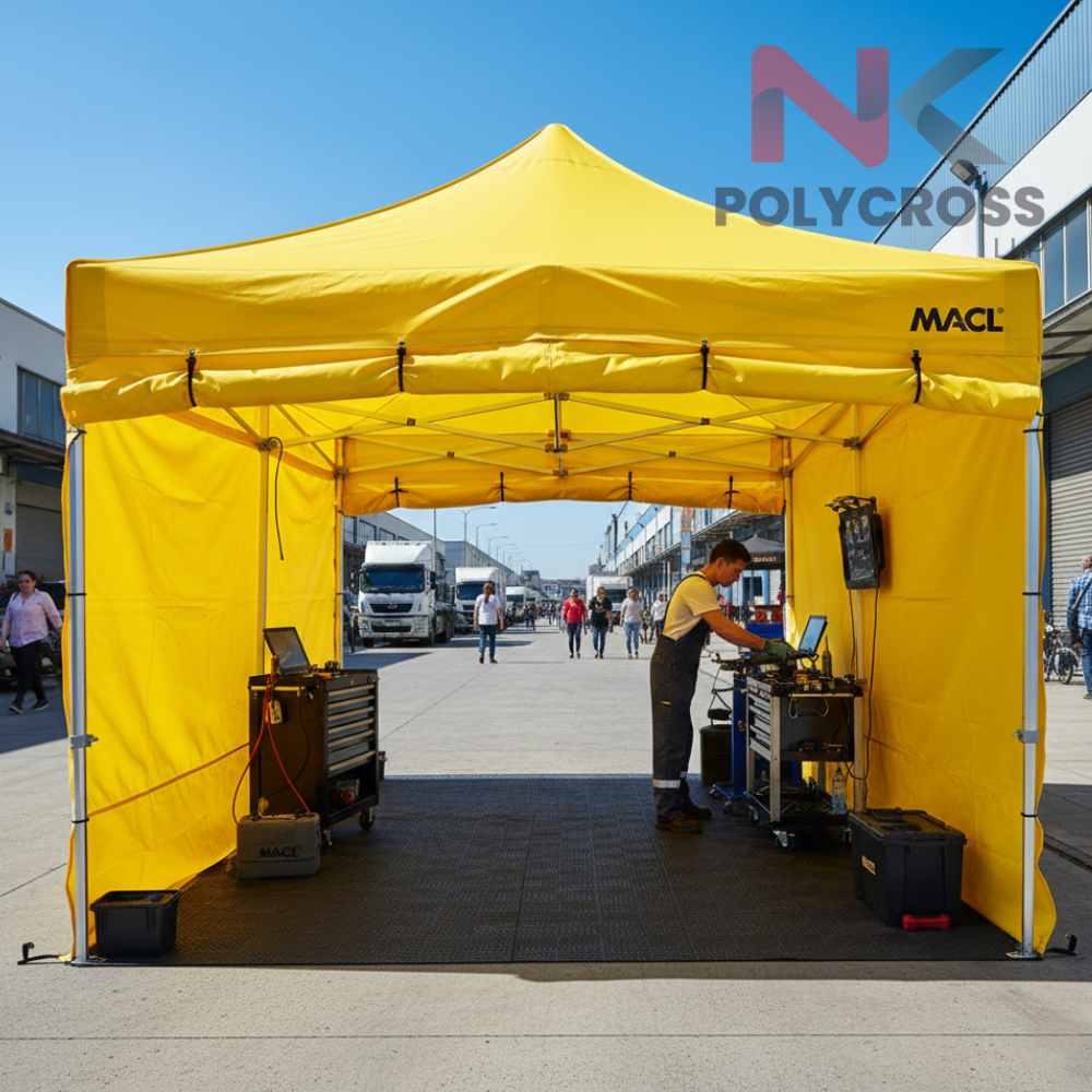 Tailor Shop Canopy - Color: Blue