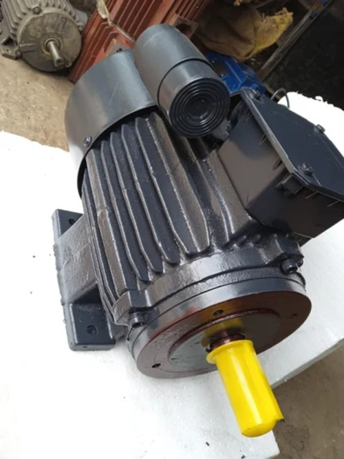 Single Phase Motor - Color: Black