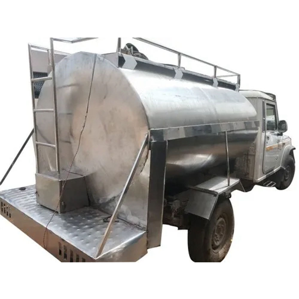 Stainless Steel Road Milk Tanker