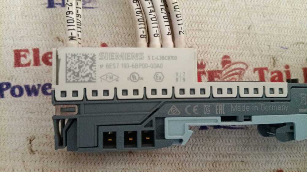SIEMENS 6ES7 193-6BP00-0DA0 PLC