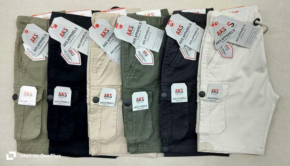 Kids Cargo Shorts - Color: Different Available