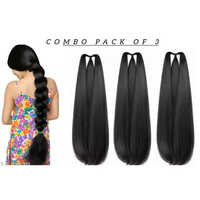 Black Synthetic Hair Extensions